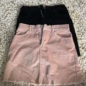 Brandy Melville Corduroy Skirts